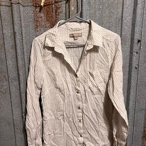 Button Down Striped Shirt